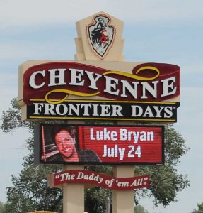 Cheyenne Frontier Days Luke Bryan concert tickets